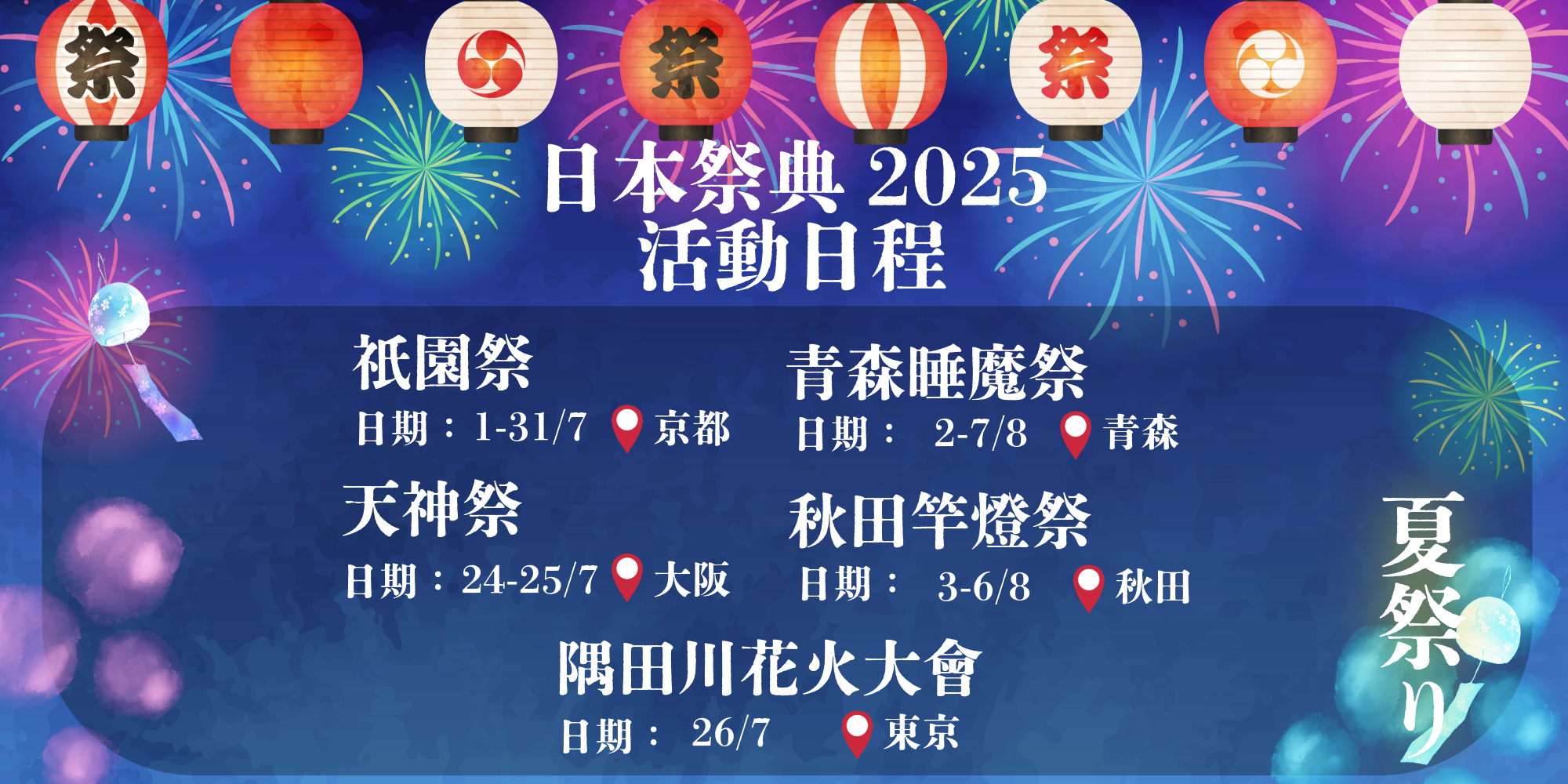 Five Must-Go Matsuri in Japan